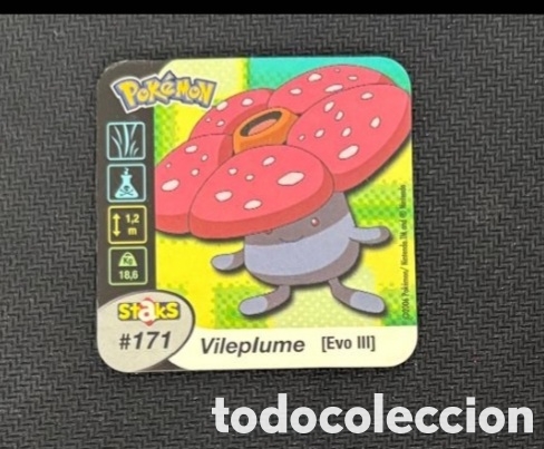 Coleccionismo: VILEPLUME 171 STAKS POKEMON