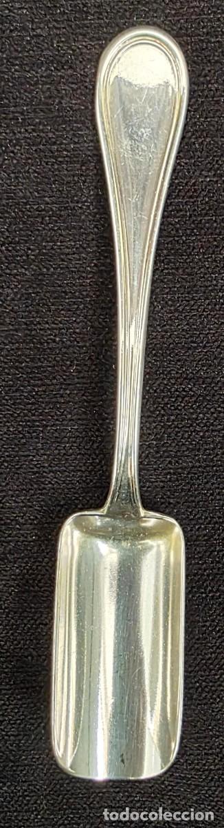 Coleccionismo: Pala Cucharilla Vintage Plateada 12 cm Mini Pala Az&uacute;car Sal Coleccionismo