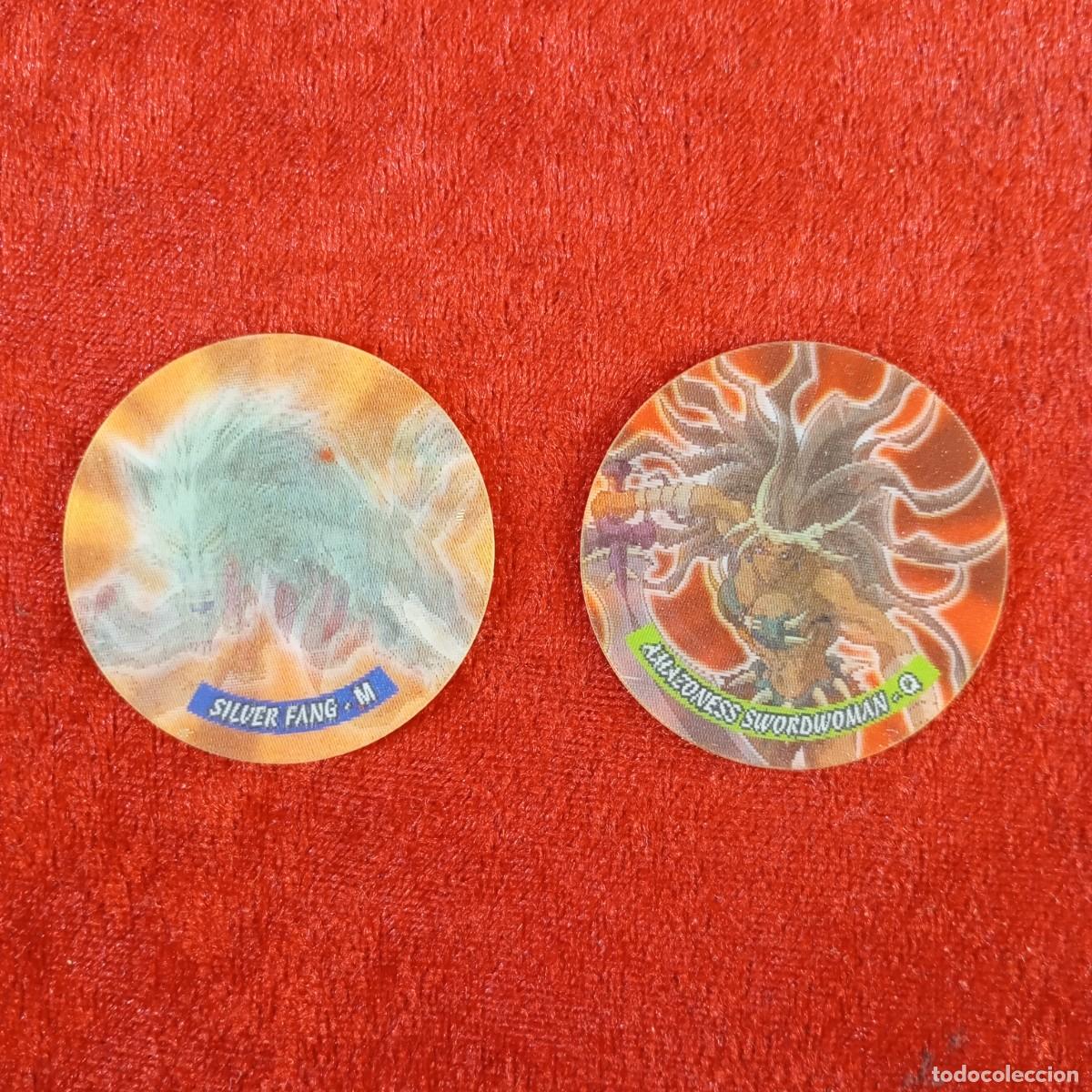 Coleccionismo: LOTE 2 TAZOS - YU-CI-OH! - ZOOM TAZOS - 96KT - VER FOTOS - 45 MM DIAMETRO / 5486