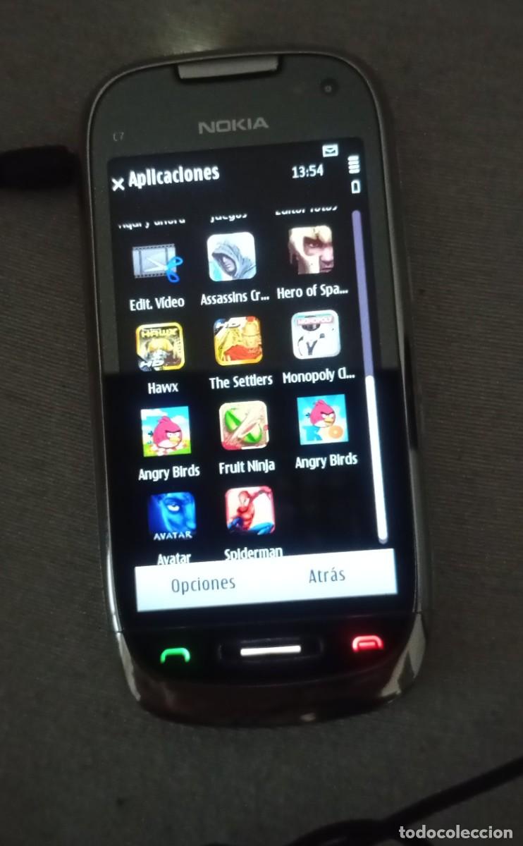 Coleccionismo: Nokia C7 con lote de juegos Gameloft originales &ndash; pieza de preservaci&oacute;n Symbian