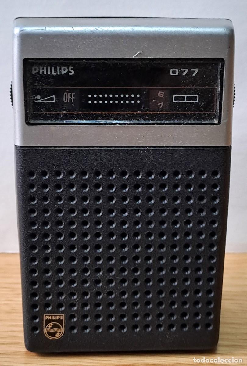 Coleccionismo: RADIO TRANSISTOR PARA COLECCIONISMO PHILIPS 90 RL 077 (FUNCIONANDO). RADIOTRAN-40