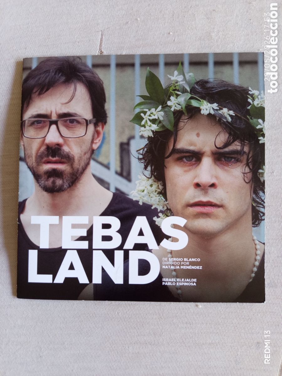 Coleccionismo: TEBAS LAND, FOLLETO TEATRO