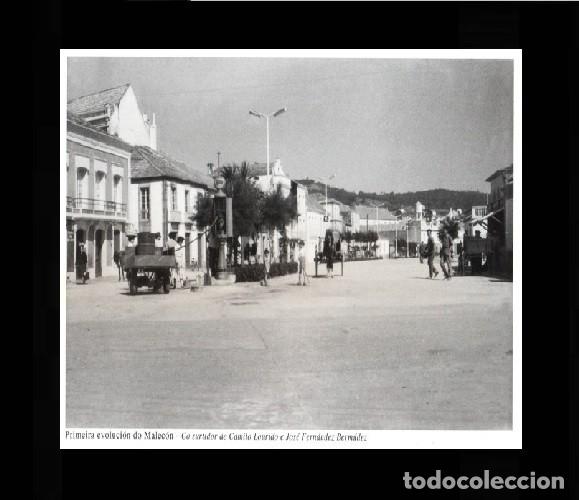 Coleccionismo: �HL3 - [RIVEIRA]. MALECON E SURTIDOR CAMILO LOURIDO. RIBEIRA. CORU&Ntilde;A. GALICIA. LAMINA FOTOGRAFICA.