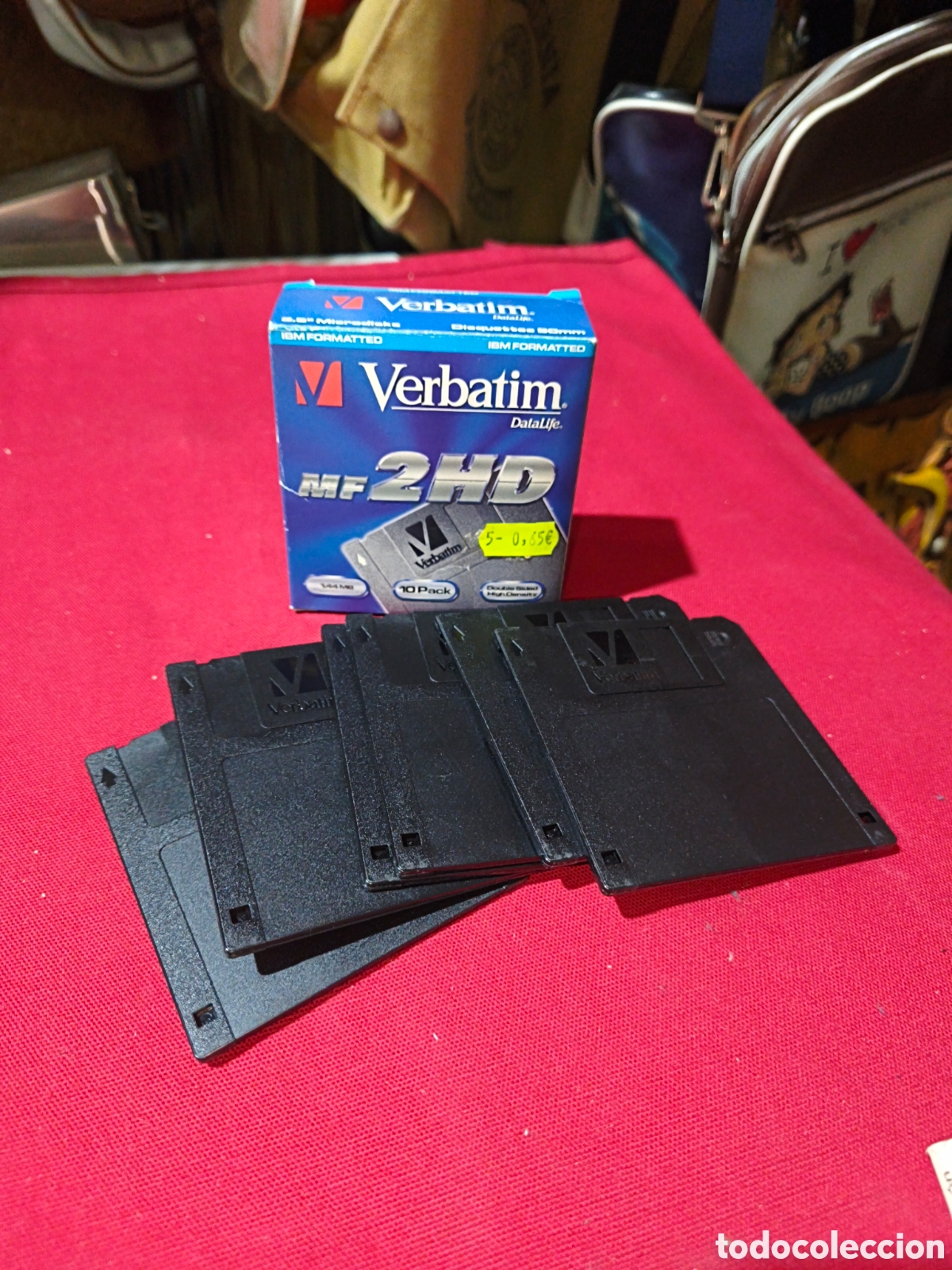 Coleccionismo: Lote 6 disquettes 144 mb MF 2HD VERBATIM