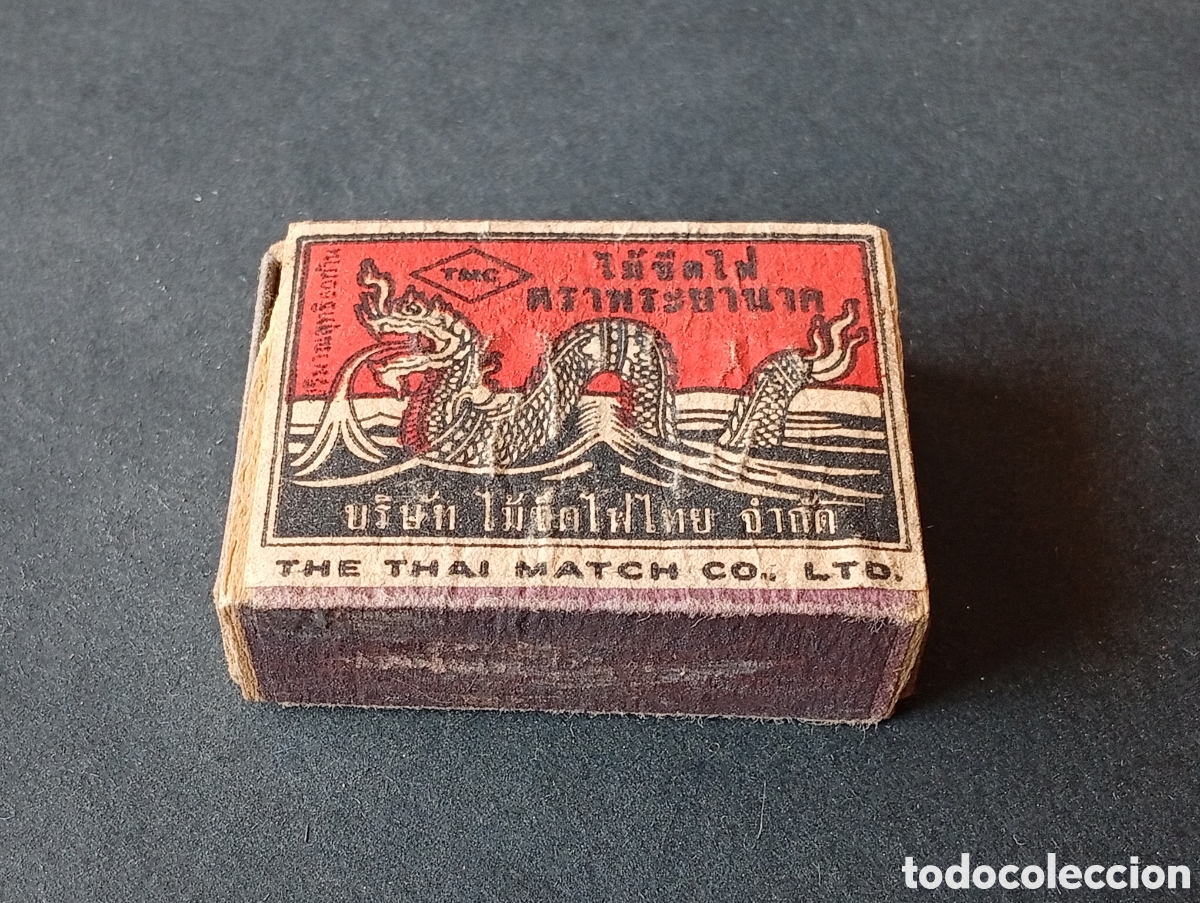 Colecionismo: Caja de Cerillas Tailandia