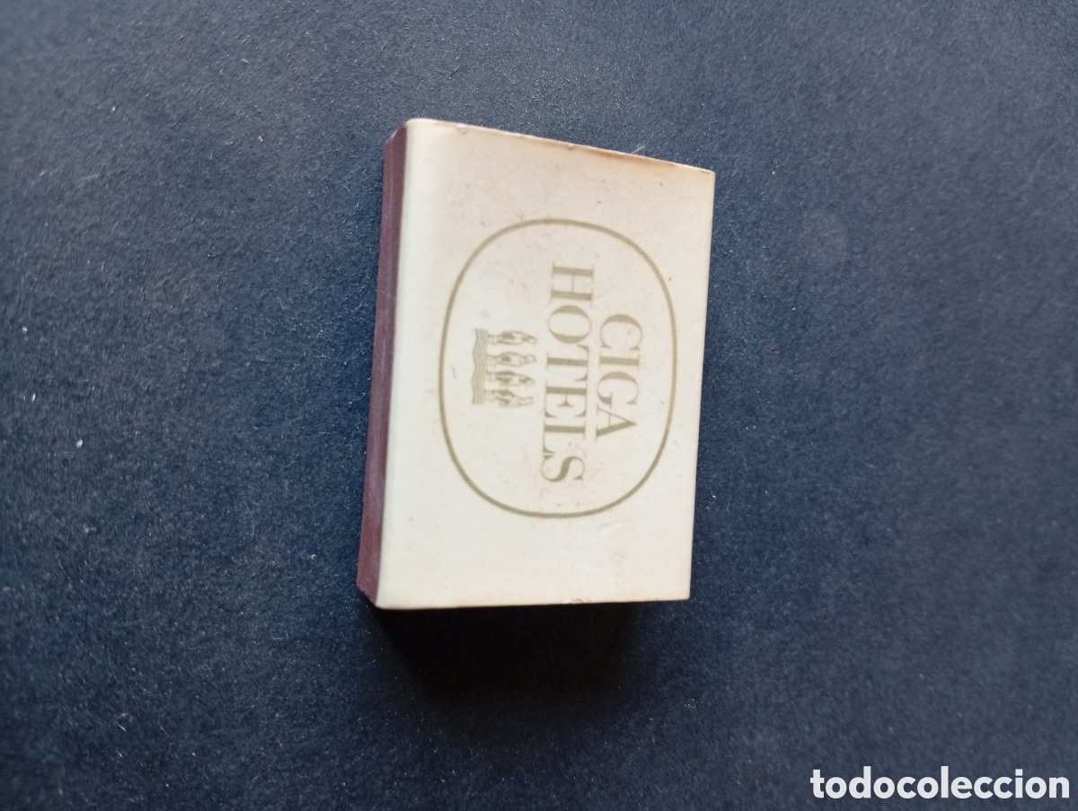 Colecionismo: Caja de Cerillas,ciga hotels