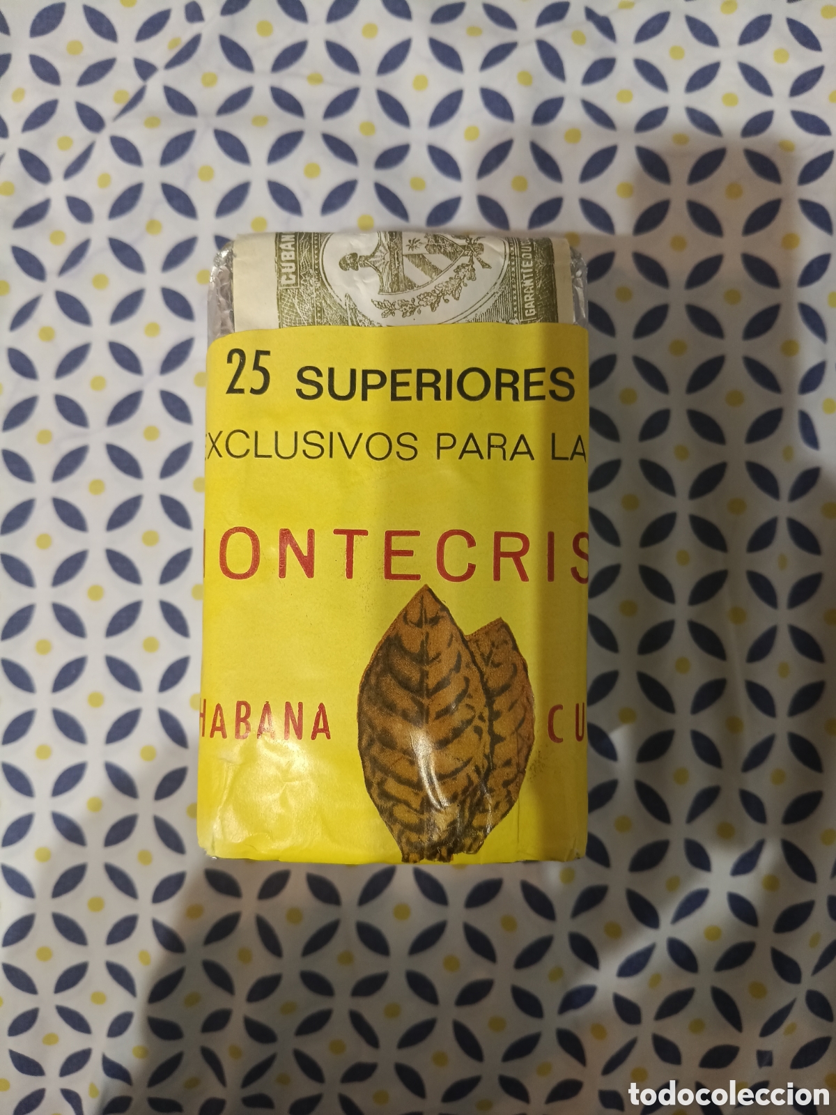 Collezionismo: PAQUETE CON 25 SUPERIORES PUROS HABANOS MONTECRISTO EXCLUSIVOS PARA LA ISLA CUBA SIN ABRIR