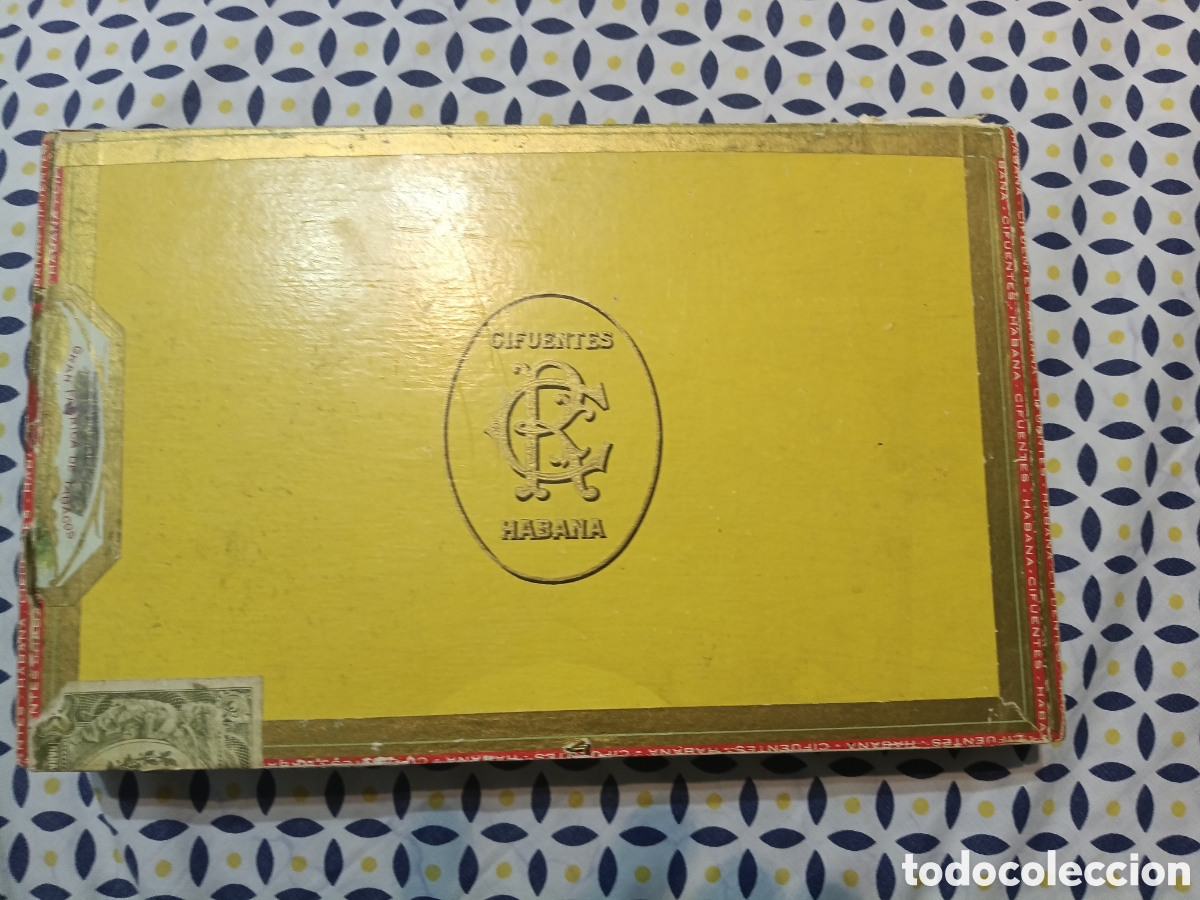 Collezionismo: CAJA PUROS CIFUENTES HABANA CON 6 PUROS CRISTALTUBOS