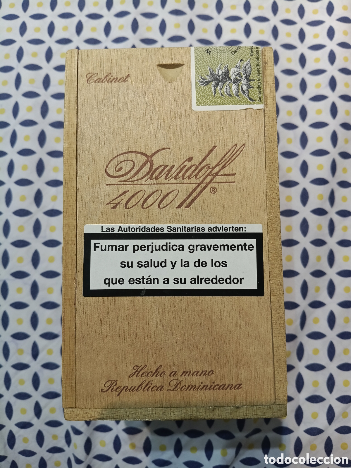 Collezionismo: CAJA PUROS VACIA DAVIDOFF REPUBLICA DOMINICANA