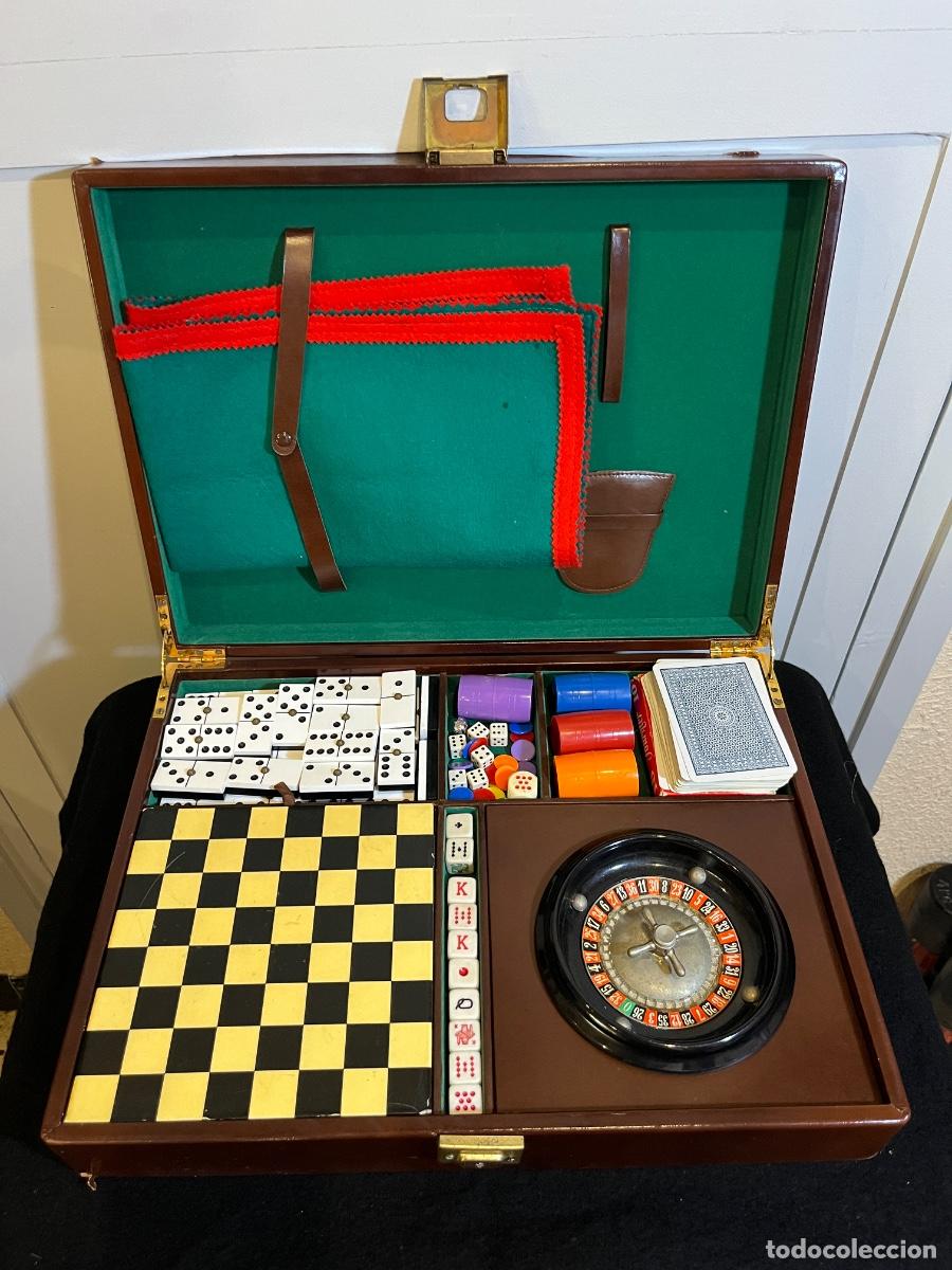 Collecting: Malet&iacute;n juegos casino vintage Heras ruleta poker domin&oacute; ajedrez a&ntilde;os 70 80 completo