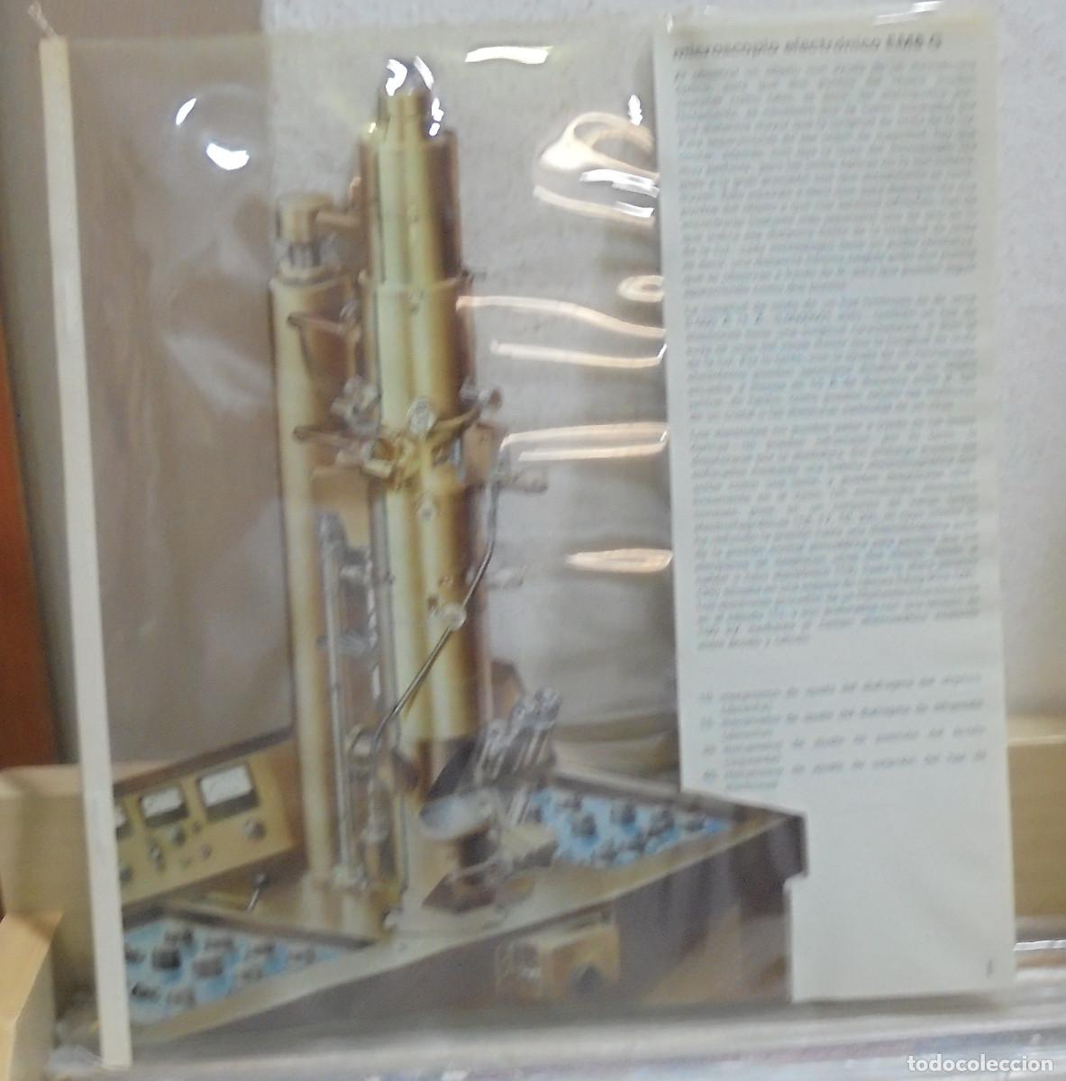 Coleccionismo: L&aacute;mina de microscopio electr&oacute;nico EM6 G, 23x27 cm