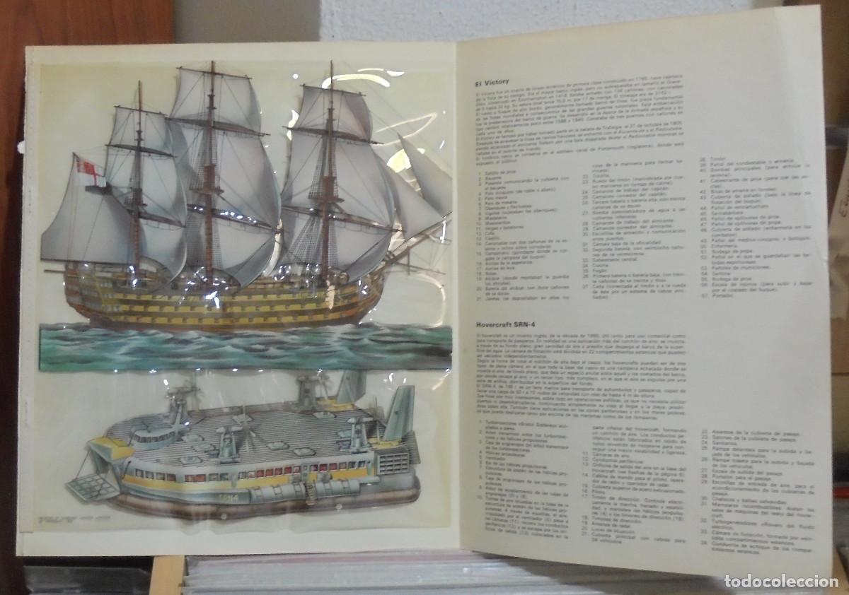 Coleccionismo: L&aacute;mina de El Victory / Movercraft SRN-4, 27x23 cm