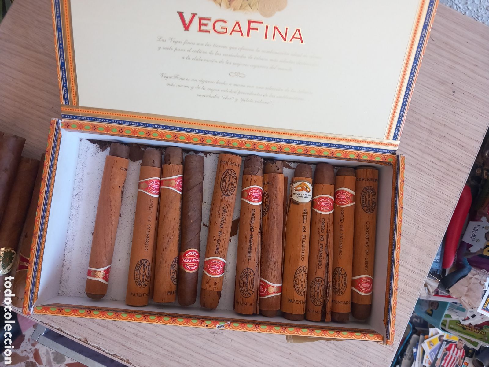 Collecting: 11 PUROS CORONITAS DE CEDRO,,VER FOTOS