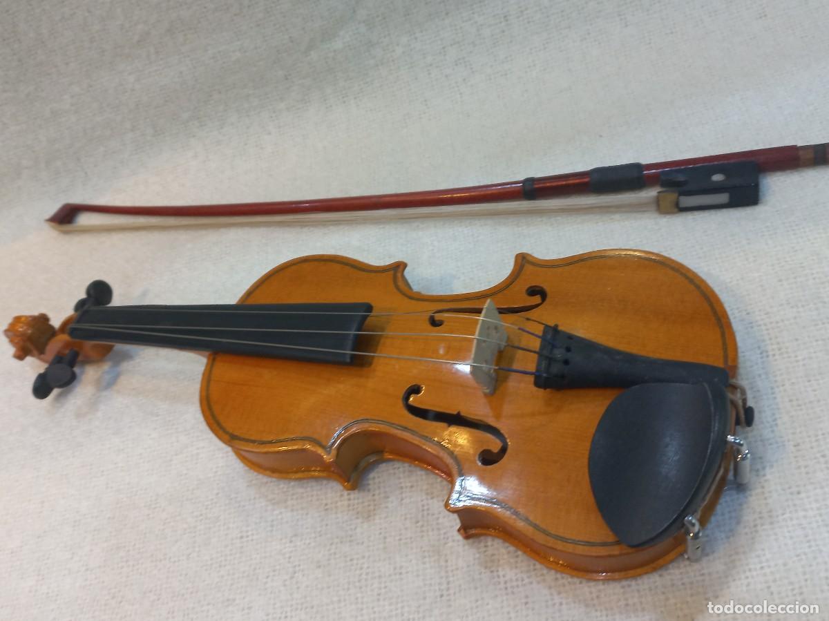 Coleccionismo: VIOL&Iacute;N madera (34cm) estuche - Foto 4