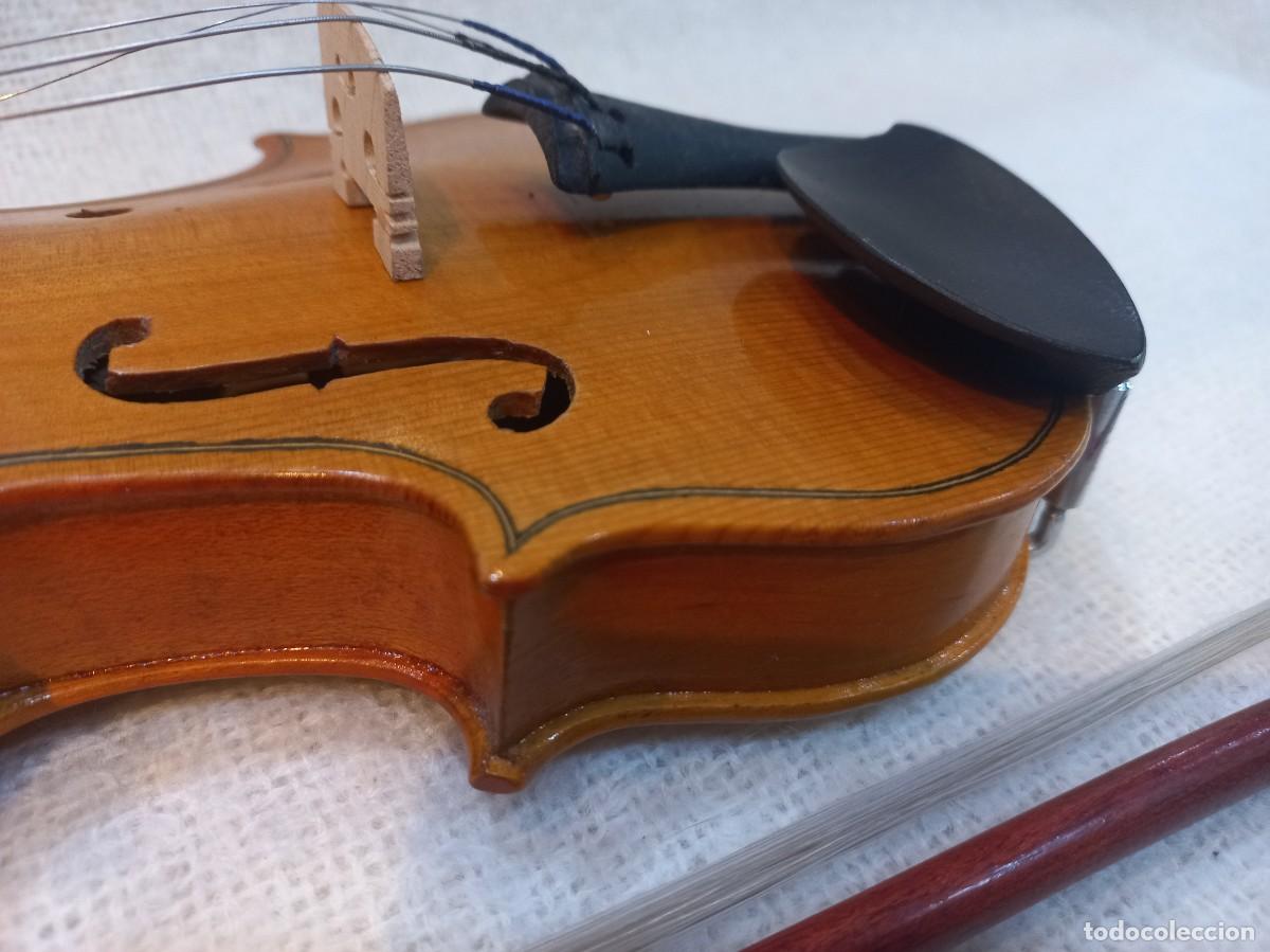 Coleccionismo: VIOL&Iacute;N madera (34cm) estuche - Foto 7