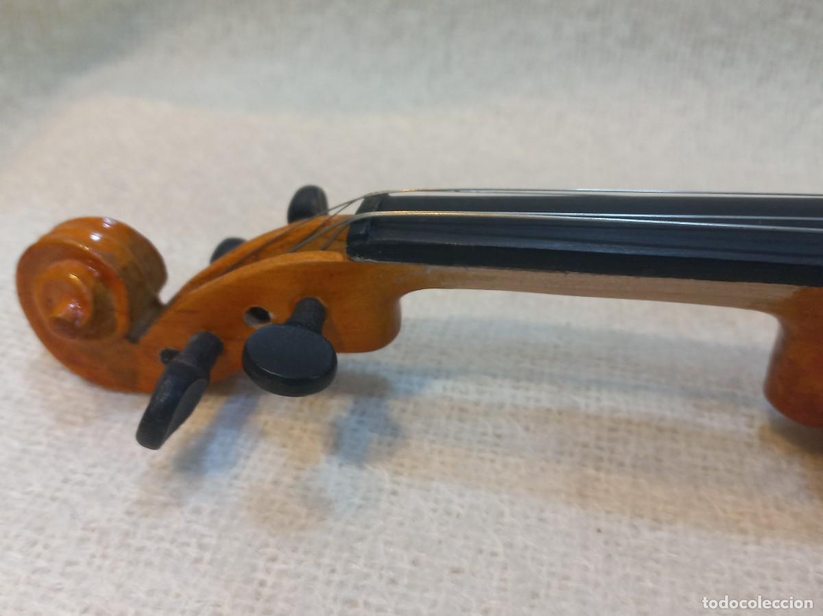 Coleccionismo: VIOL&Iacute;N madera (34cm) estuche - Foto 12