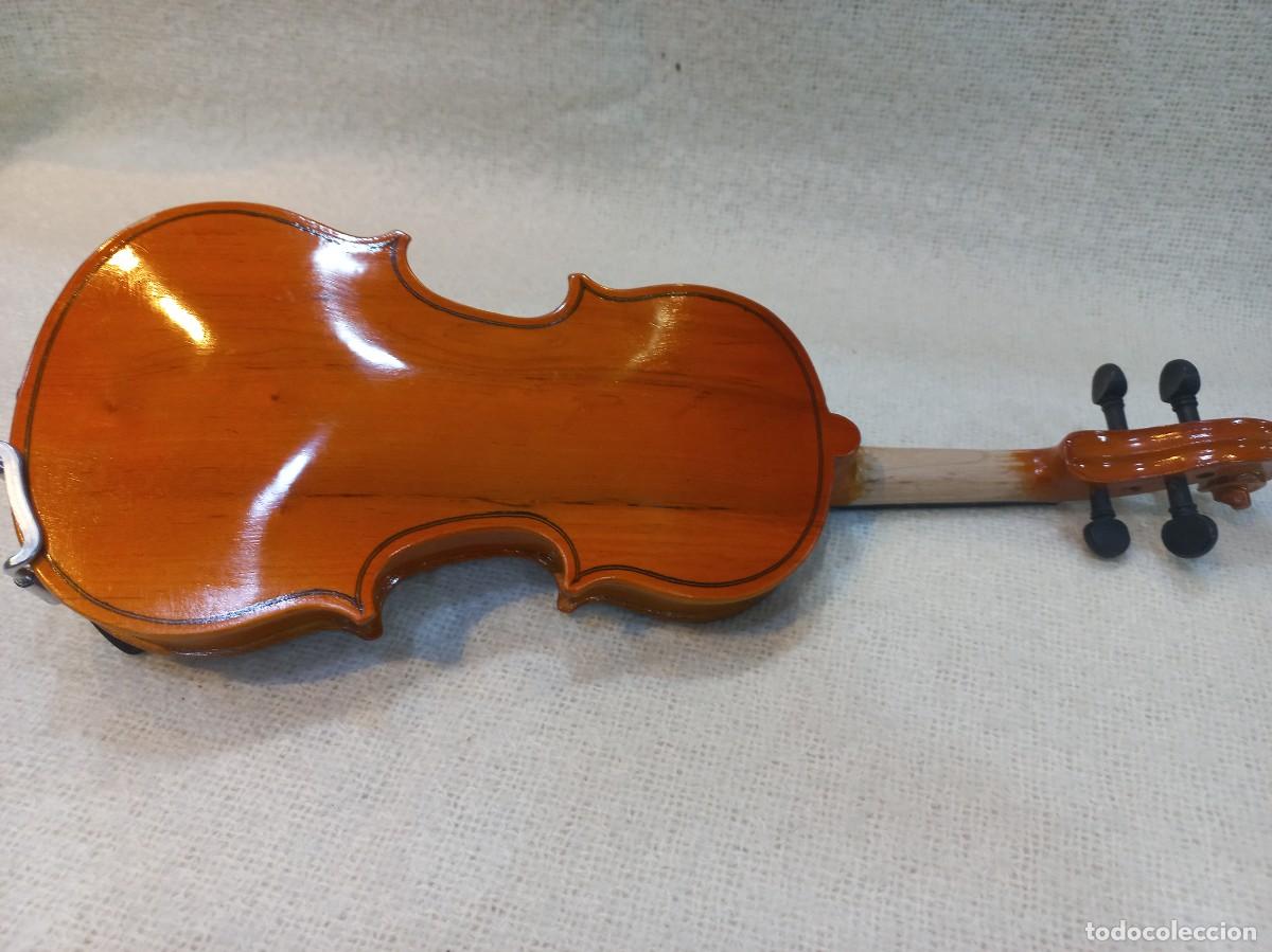 Coleccionismo: VIOL&Iacute;N madera (34cm) estuche - Foto 14
