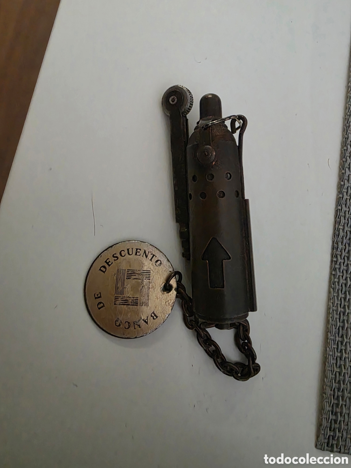 Coleccionismo: MECHERO ANTIGUO MILITAR , REPLICA