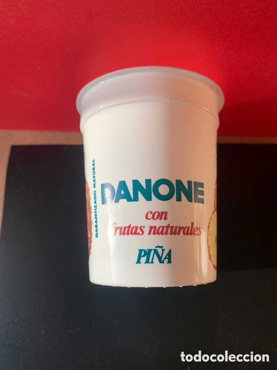 Coleccionismo: ENVASE DE YOGUR DANONE PI&Ntilde;A. - Foto 2