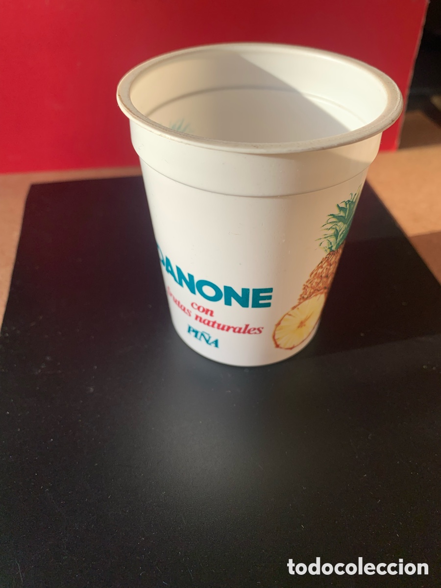 Coleccionismo: ENVASE DE YOGUR DANONE PI&Ntilde;A. - Foto 3
