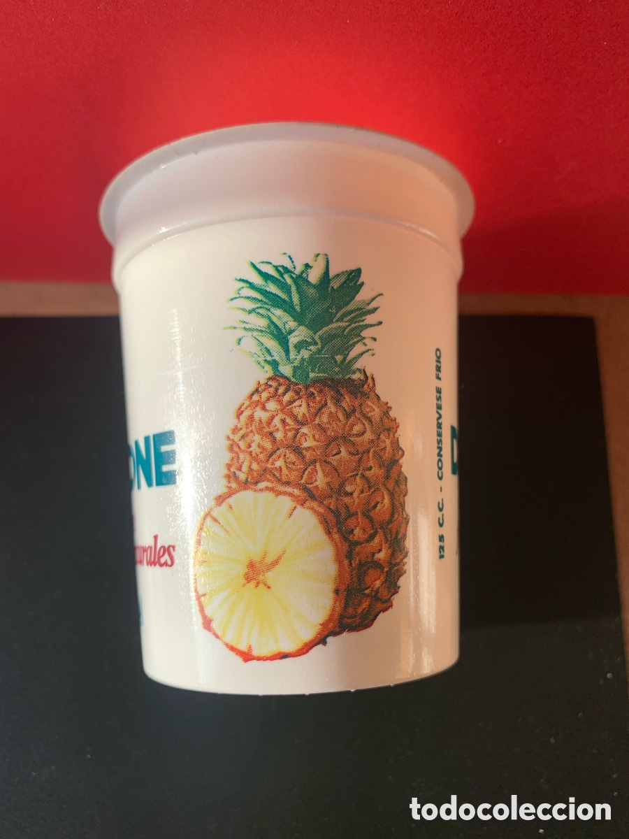 Coleccionismo: ENVASE DE YOGUR DANONE PI&Ntilde;A.
