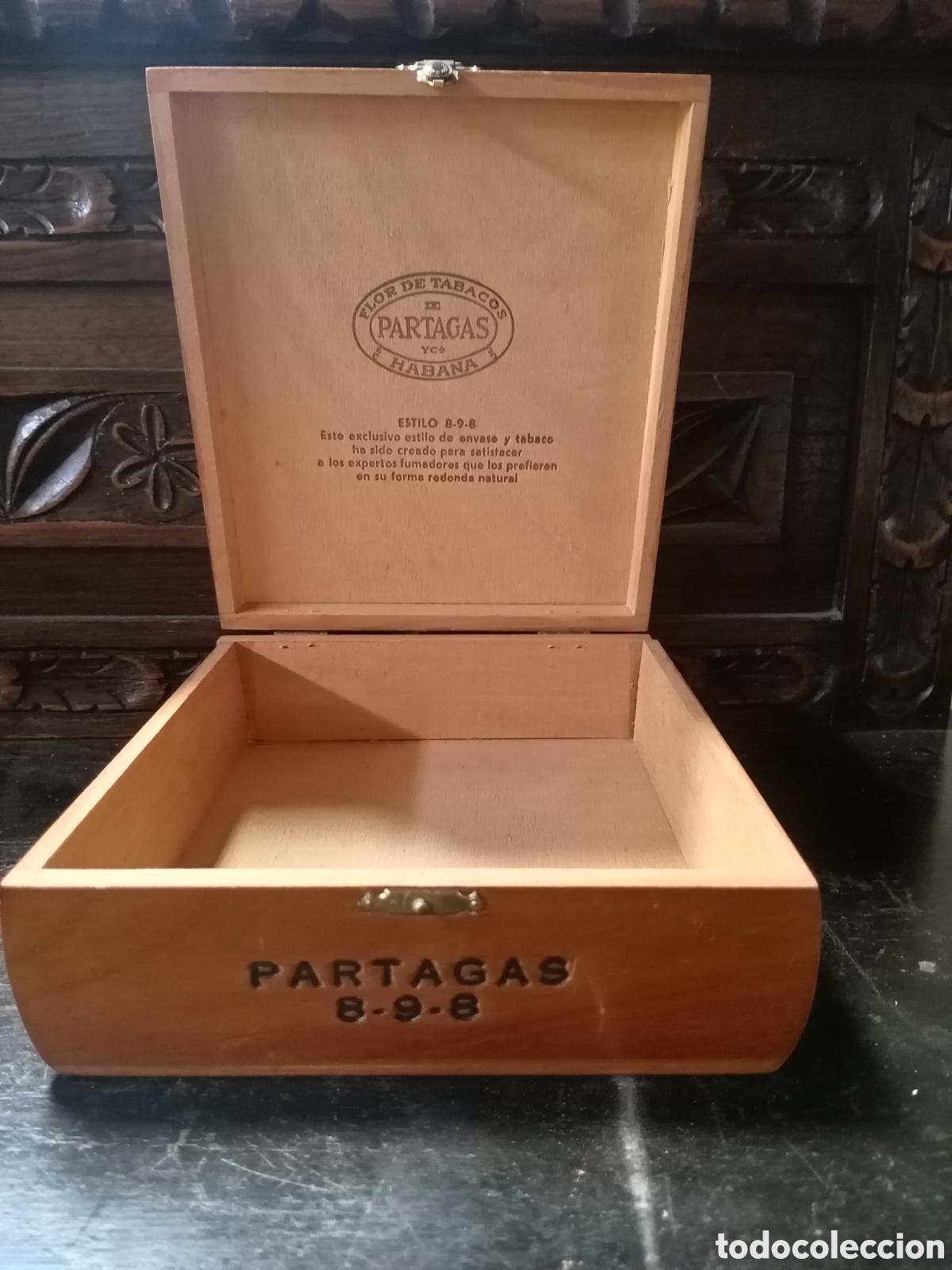 Coleccionismo: Caja de puros partagas
