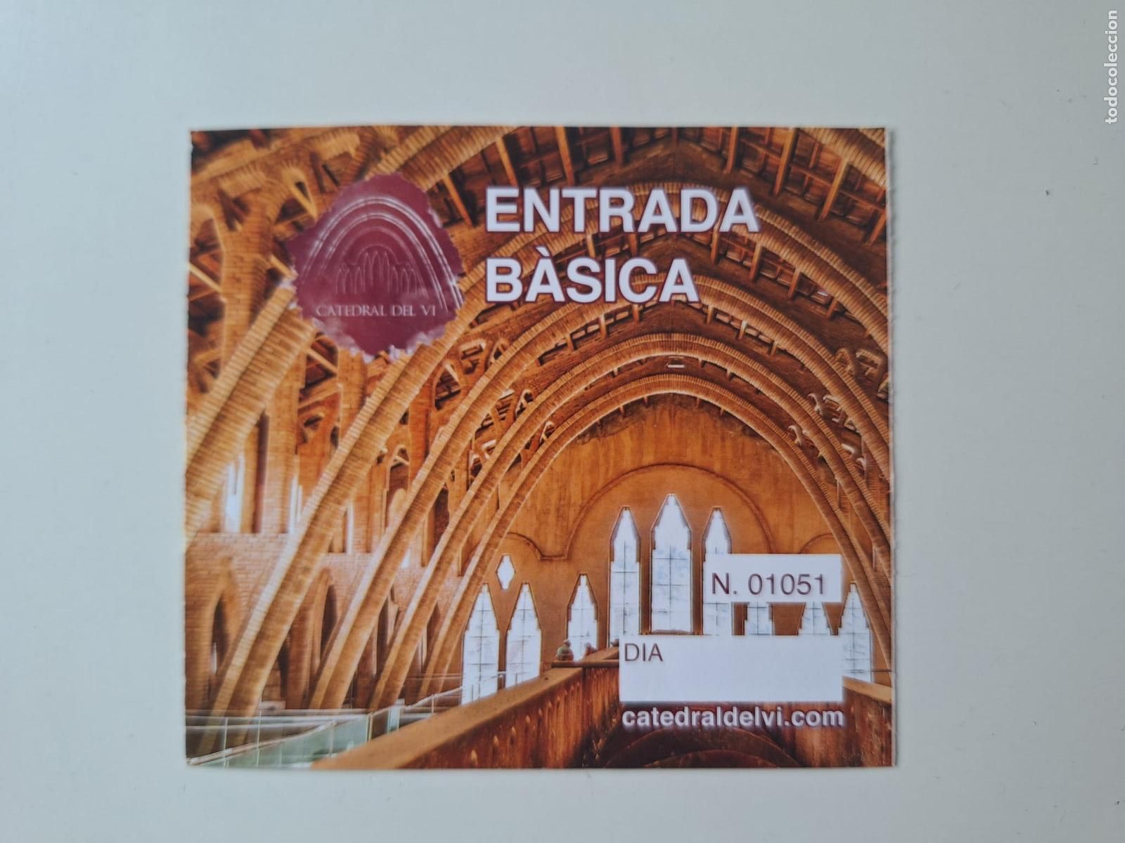 Colecionismo: Entrada Bodega Modernista Pinell de Brai Catedral del Vi Modernismo Terra Alta Tarragona Turismo