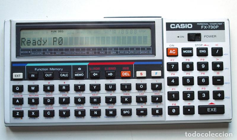 Coleccionismo: CASIO FX-730P CALCULADORA PROGRAMABLE VINTAGE
