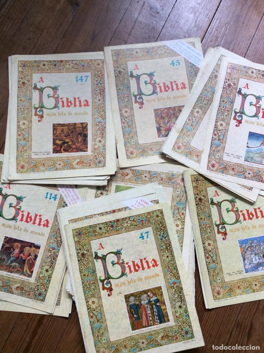 Collectionnisme: (Capas de brochura originais dos fasc&iacute;culos) da cole&ccedil;&atilde;o &rdquo;A B&iacute;blia Mais Bela do Mundo. 125 unidades