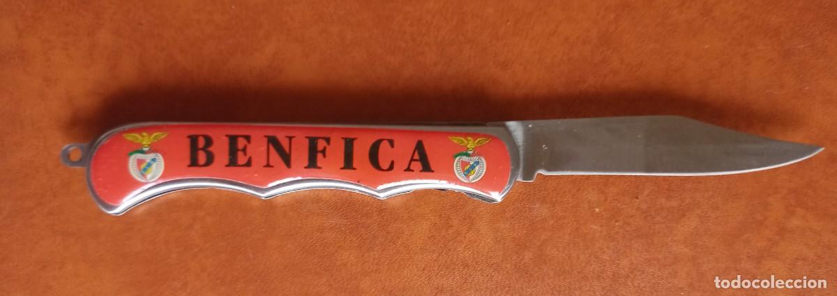 Coleccionismo: Antigua navaja Sport Lisboa e Benfica