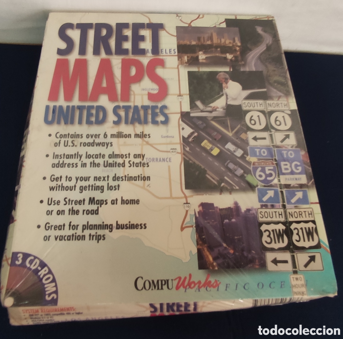 Coleccionismo: Street Maps USA CD-ROMs CompuWorks