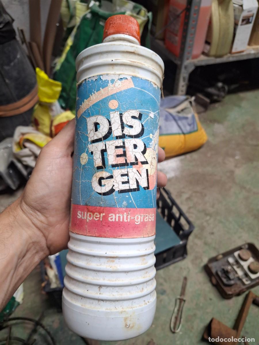 Sammeln: Antigua botellas pl&aacute;stico detergente DISTERGEN Canarias