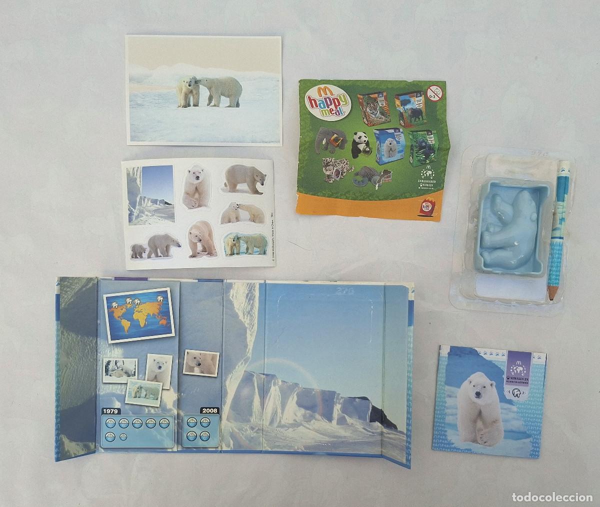 Sammeln: Cajita de oso polar de Mc Donald's 2008