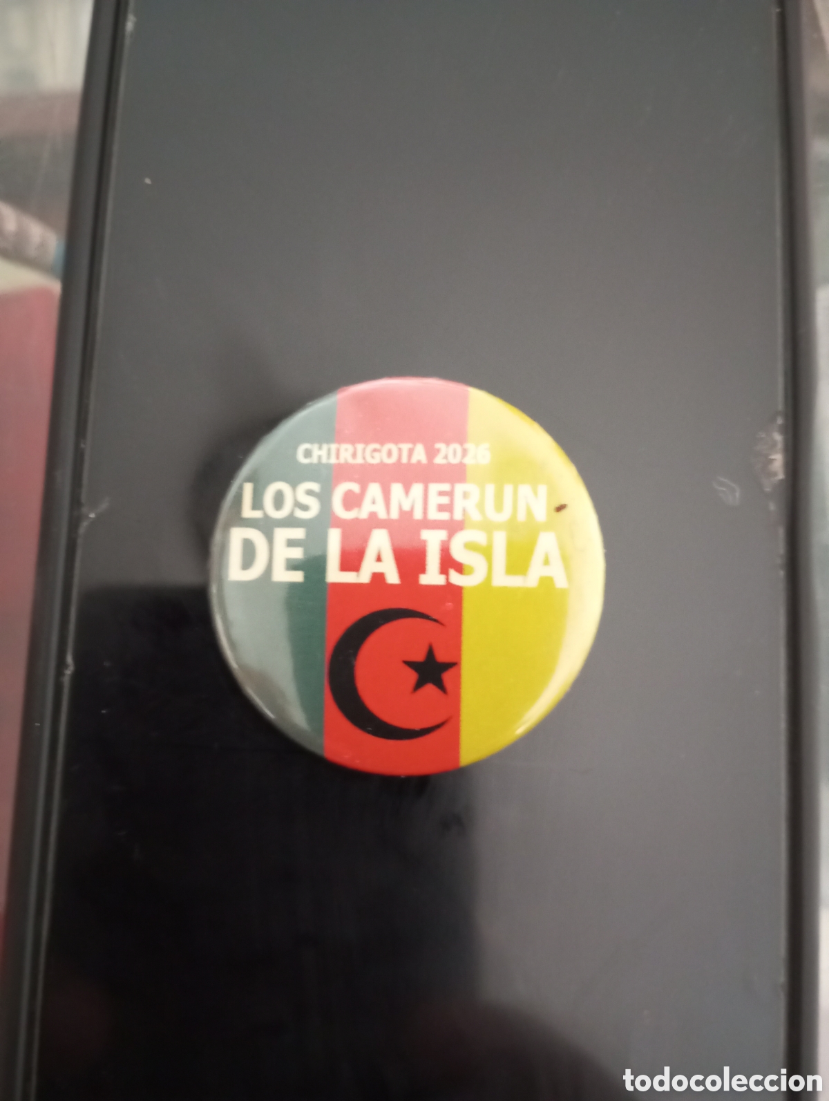 Coleccionismo: Carnaval de C&aacute;diz chapa chirigota los Camer&uacute;n de la isla 2026