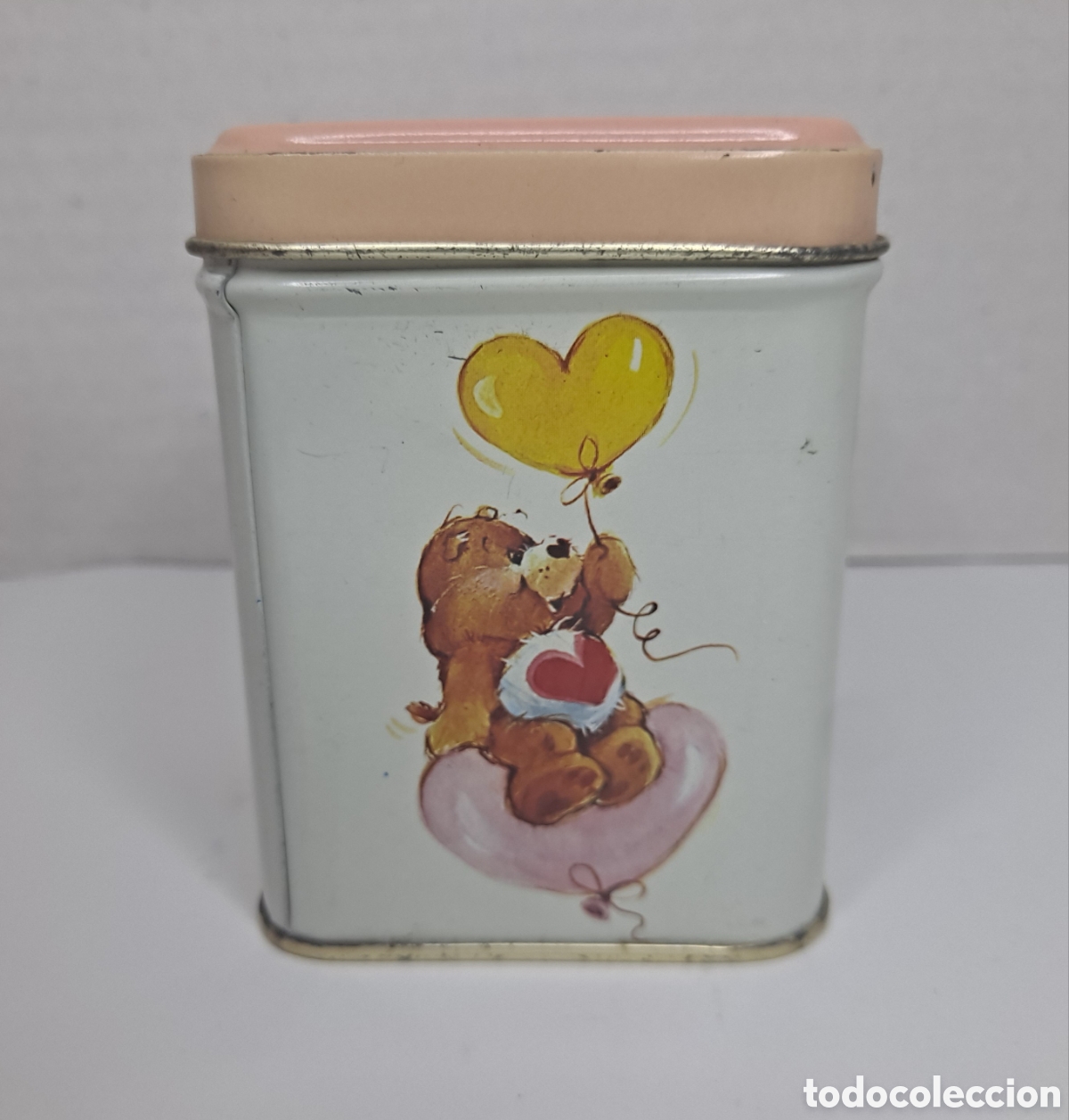 Coleccionismo: OSOS AMOROSOS. VELA PERFUMADA. LATA. NUEVA. SIN ESTRENAR. CARE BEARS.A&Ntilde;OS 80.BUSQUETS.FELICES SUE&Ntilde;OS