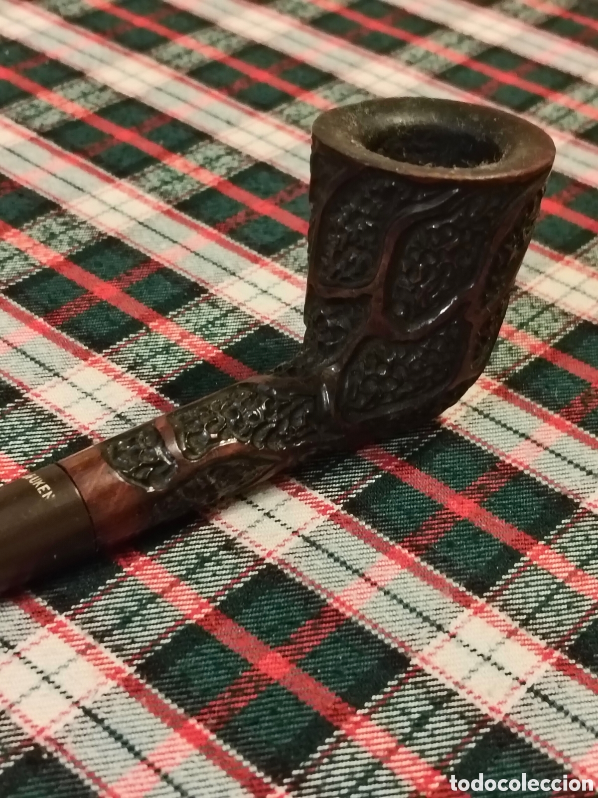 Coleccionismo: Pipa est&aacute; marcada como Bruken, una marca espa&ntilde;ola de pipas de brezo. [1]
