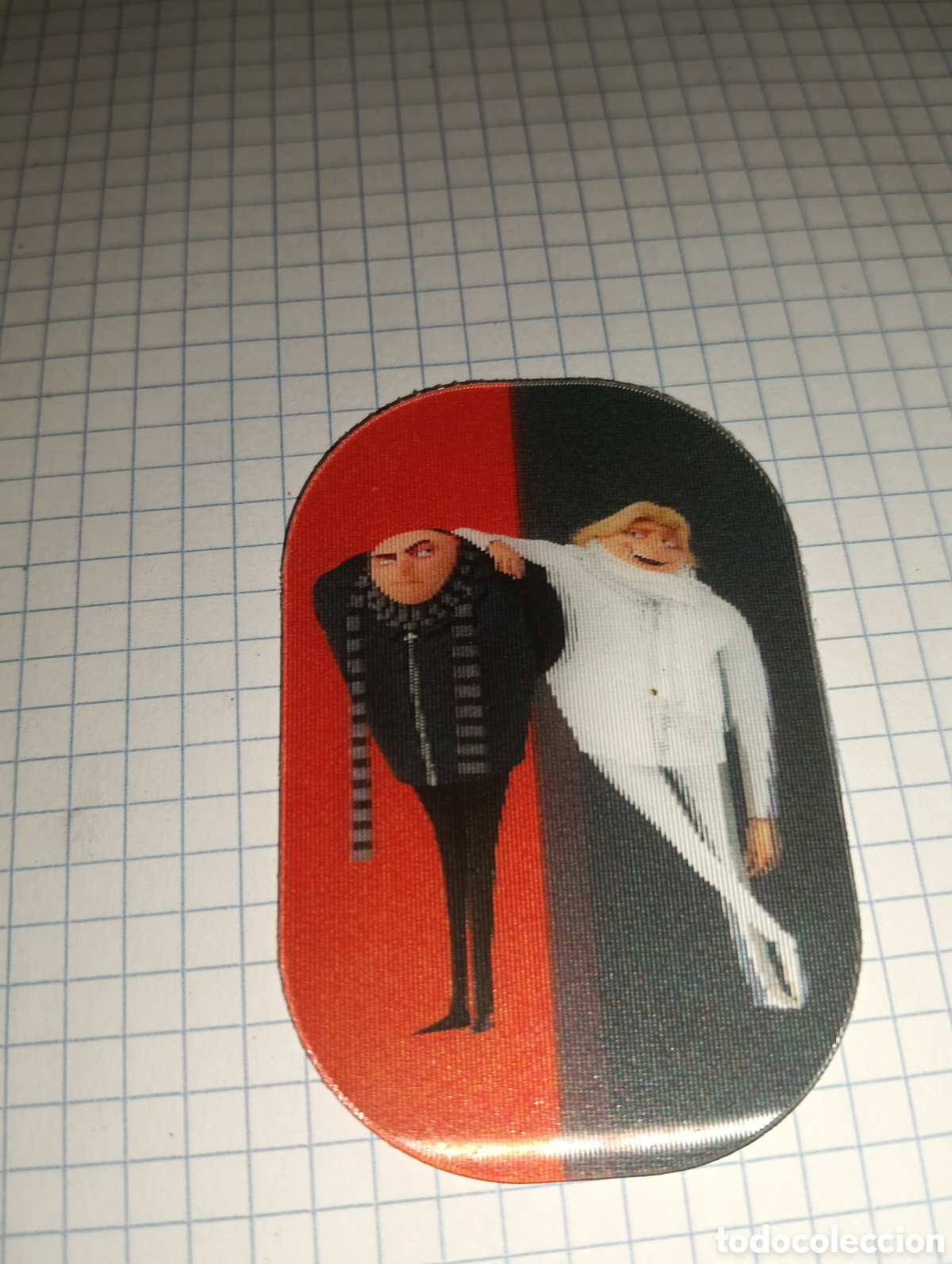 Coleccionismo: 28 tazo lenticular Gru 3 mi villano favorito Dia