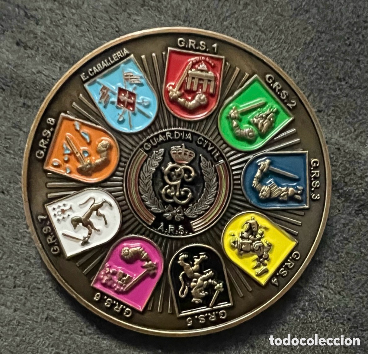 Coleccionismo: Moneda, Guardia Civil, A.R.S.
