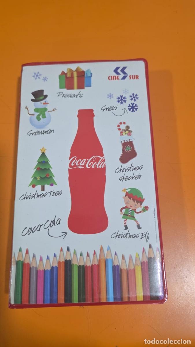 Coleccionismo: Estuche de acuarelas coca-cola promoci&oacute;n CINESUR