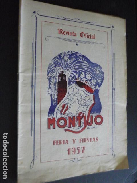 Coleccionismo: MONTIJO BADAJOZ PROGRAMA DE FERIA Y FIESTAS 1957
