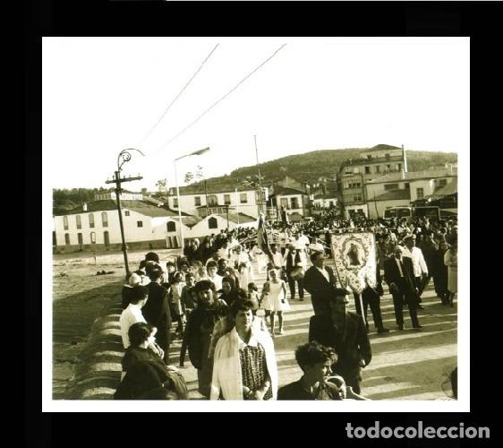 Coleccionismo: [RIVEIRA]. FESTIVIDADE DO CARME. RIBEIRA. CORU&Ntilde;A. GALICIA. LAMINA FOTOGRAFICA.