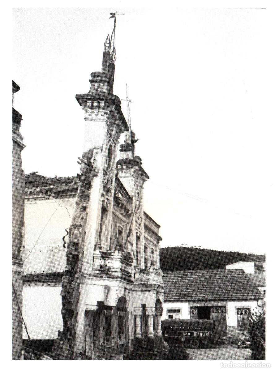 Collezionismo: [RIVEIRA]. DERRUMBAMIENTO DO CONCELLO. RIBEIRA. CORU&Ntilde;A. GALICIA. LAMINA FOTOGRAFICA.
