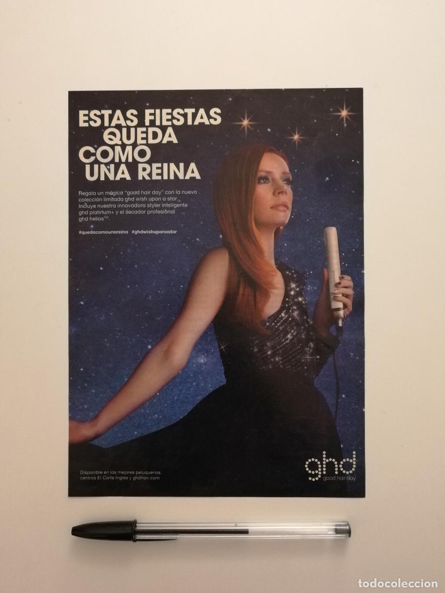 Collecting paper: ANUNCIO ACARTONADO - GOOD HAIR DAY PELUQUERIA GHD - PUBLICIDAD LAMINA - WISH UPON A STAR