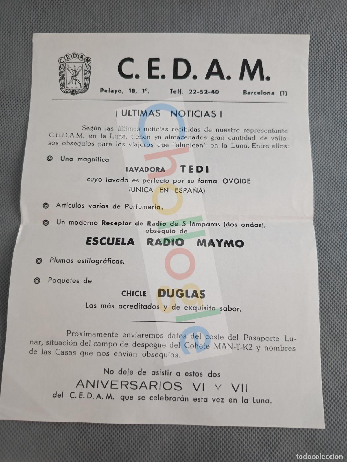Sammelleidenschaft Papier: Cedam Radio Maymo Lavadora Tedi Chicle Duglas ilusionismo