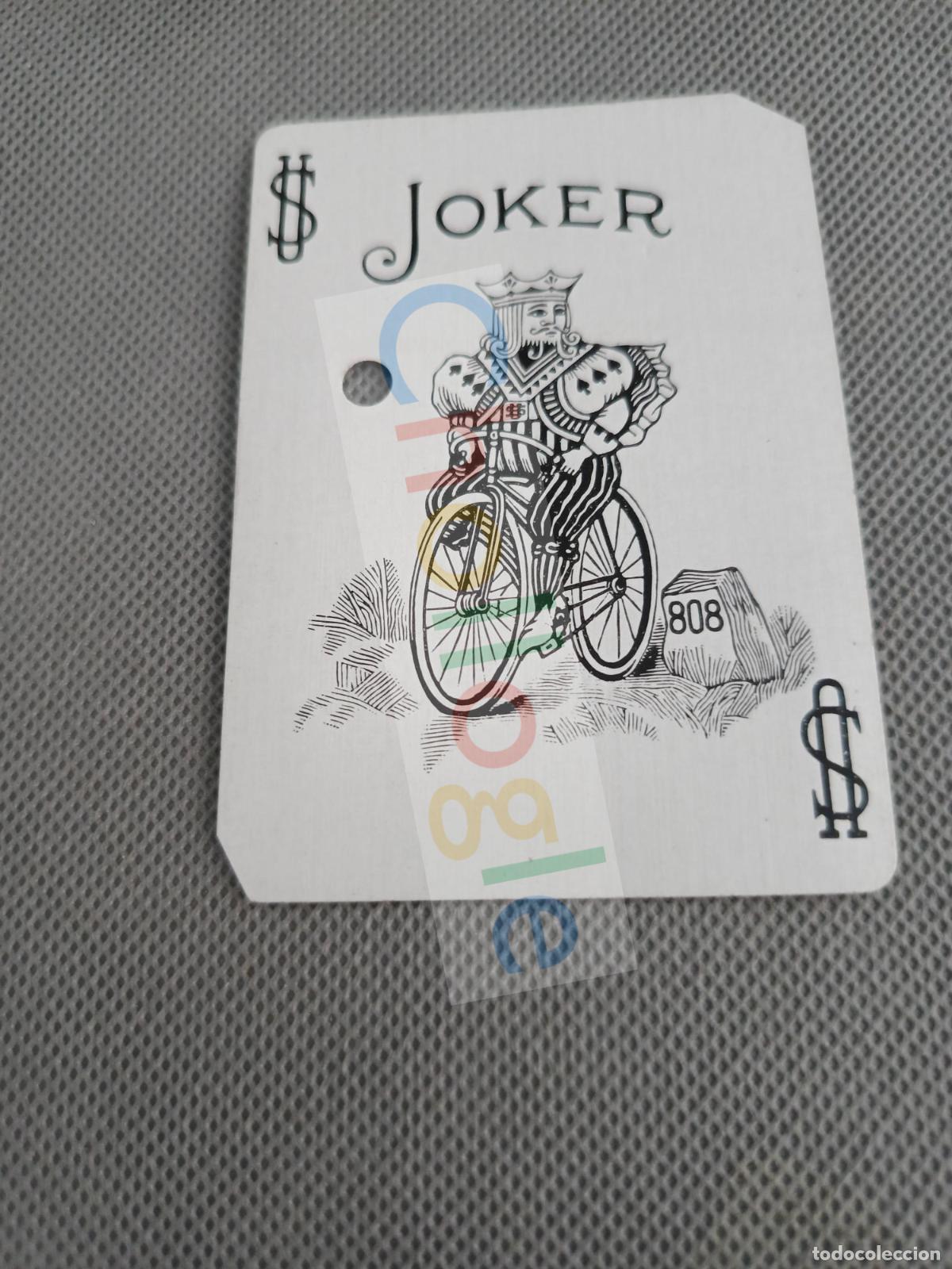 Sammelleidenschaft Papier: Naipe cara Joker y dorso L M magia ilusionismo