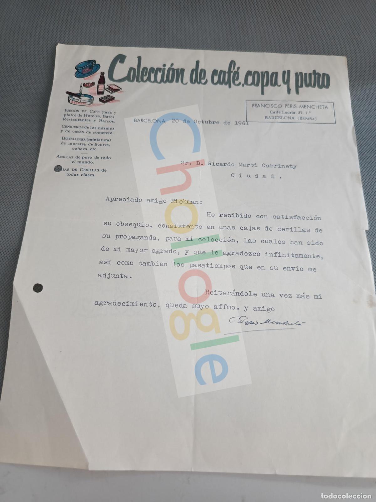 Sammelleidenschaft Papier: Colecci&oacute;n de caf&eacute; Copa y Puro Peris mencheta magia ilusionismo