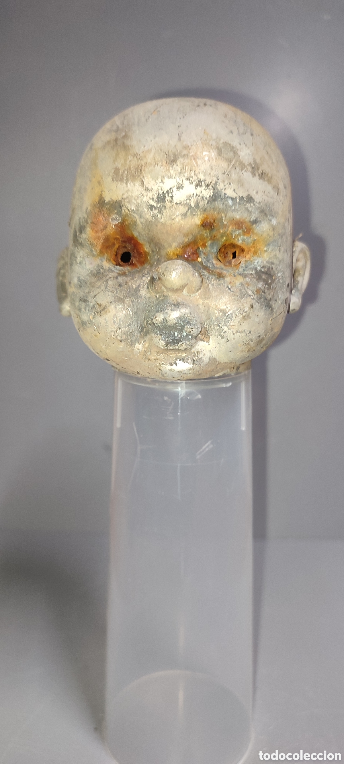 Coleccionismo: Antiguo molde de N&iacute;quel usado de fabricar mu&ntilde;ecas Baby Feber, a&ntilde;o 1991. Pieza de coleccionista