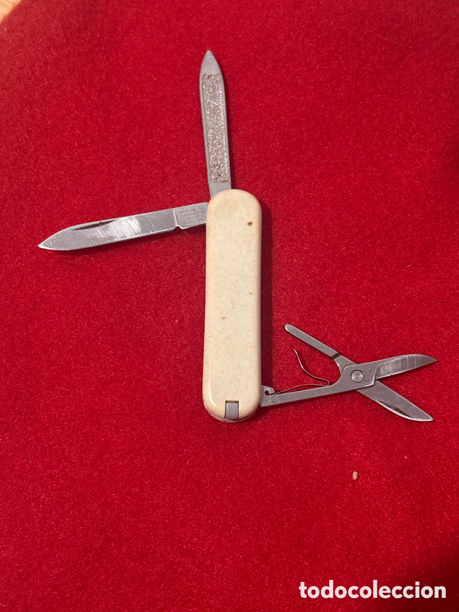 Coleccionismo: Antigua navaja V&iacute;ctorinox Rostfrei miniatura multifuncion (A4)