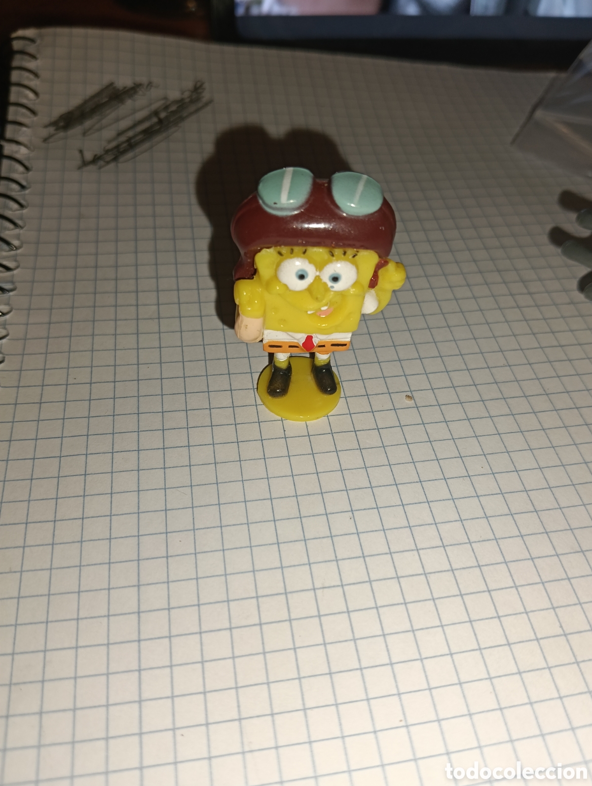 Coleccionismo: Figura huevo Kinder Bob Esponja