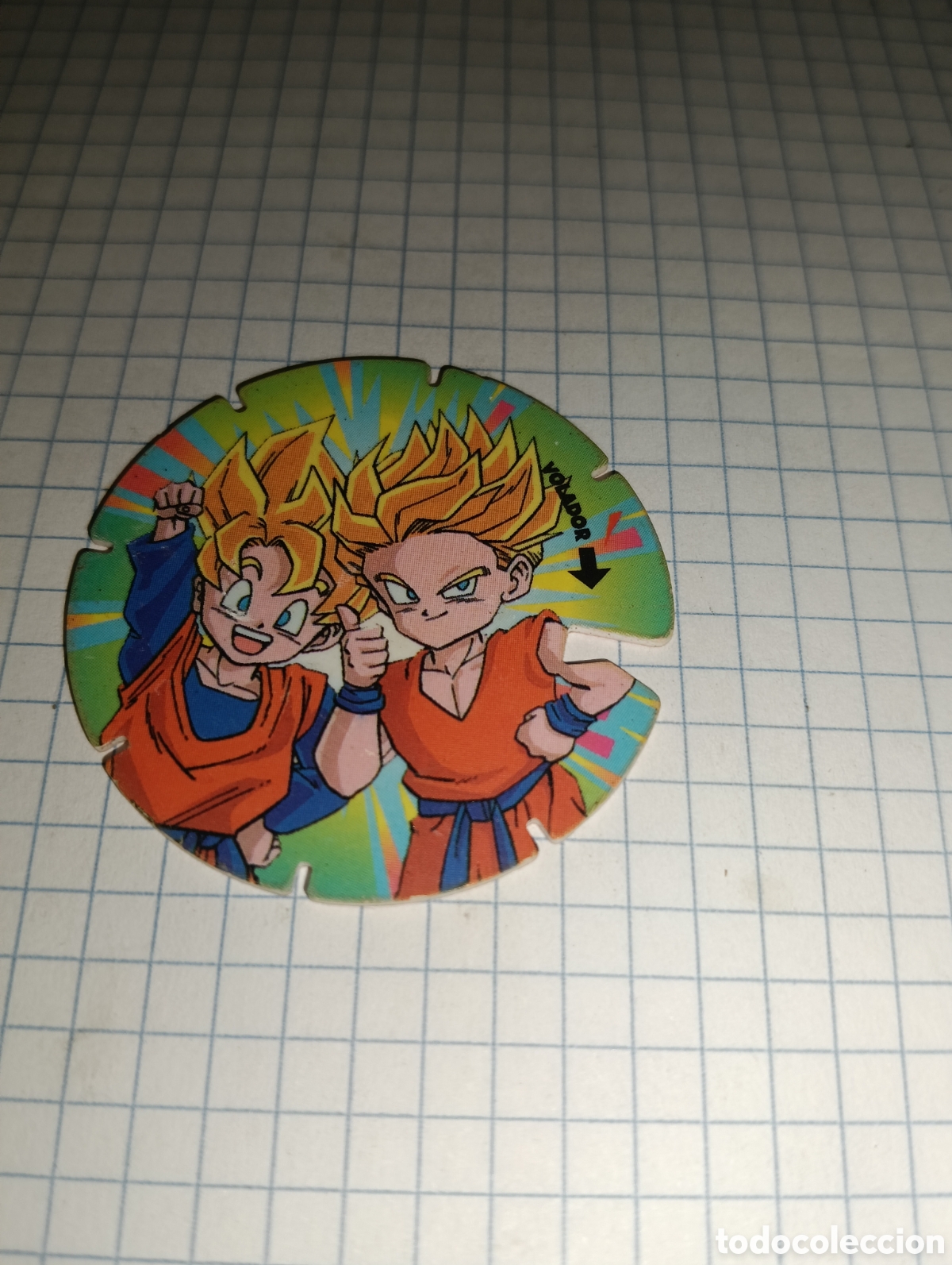 Coleccionismo: Tazo 15 Goten y Trunks Dragon Ball Z Matutano 1990